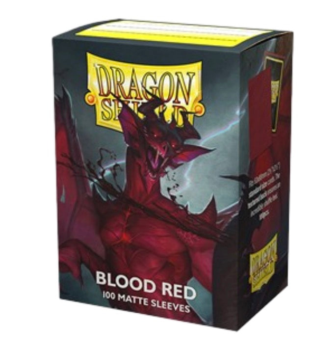 Dragon Shield Matte - Blood Red
