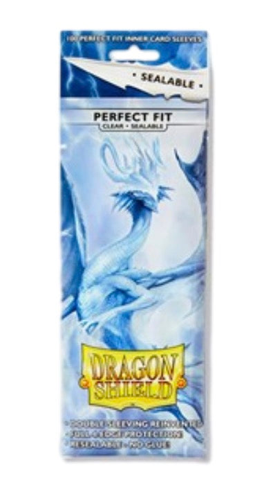 Dragon Shield Perfect Fit Sealable Sleeves - Clear