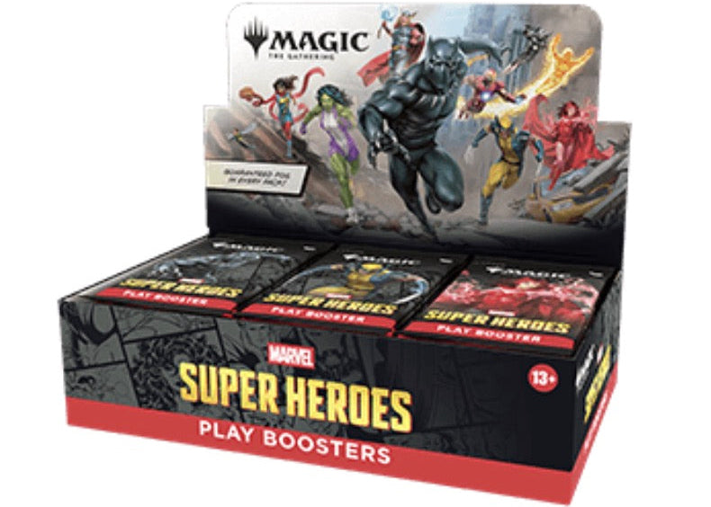 Marvel Super Heroes Play Booster Box
